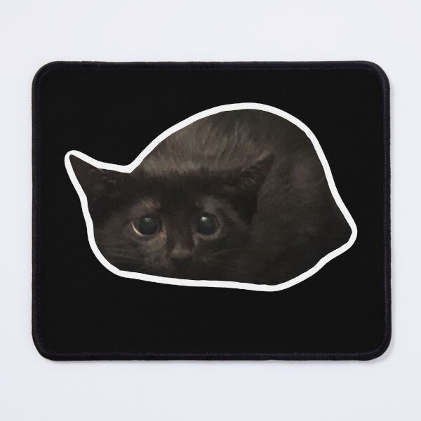 Item preview, MEME - Black Cat Confused (Collection4-16) designed and sold by MetichaiTH.