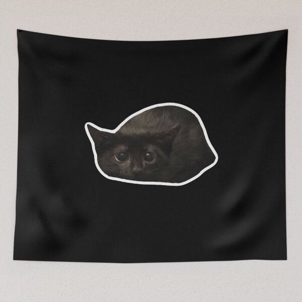 Item preview, MEME - Black Cat Confused (Collection4-16) designed and sold by MetichaiTH.