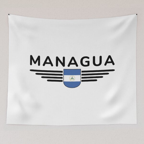Item preview, Nicaragua Managua t-shirt design designed and sold by ElvisU.