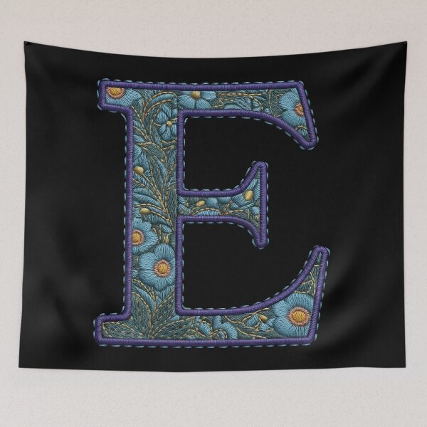 Item preview, E Monogram 01 designed and sold by Lisamariesumner.