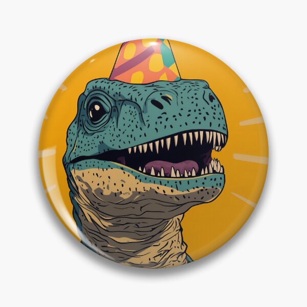 Artikelvorschau, Farbenfrohes Dinosaurier-Geburtstagsparty-Design entworfen und verkauft von TringTringCards.