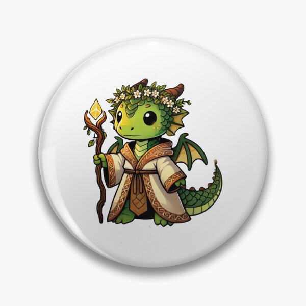 Item preview, Adventuring Dragons - Druid - AI-Generated D&D-Inspired Fantasy Art designed and sold by SingerNZ.