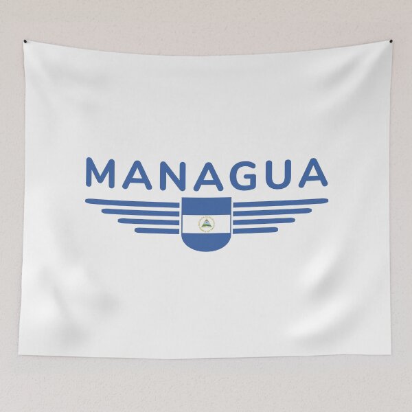 Item preview, Nicaragua Managua t-shirt design designed and sold by ElvisU.