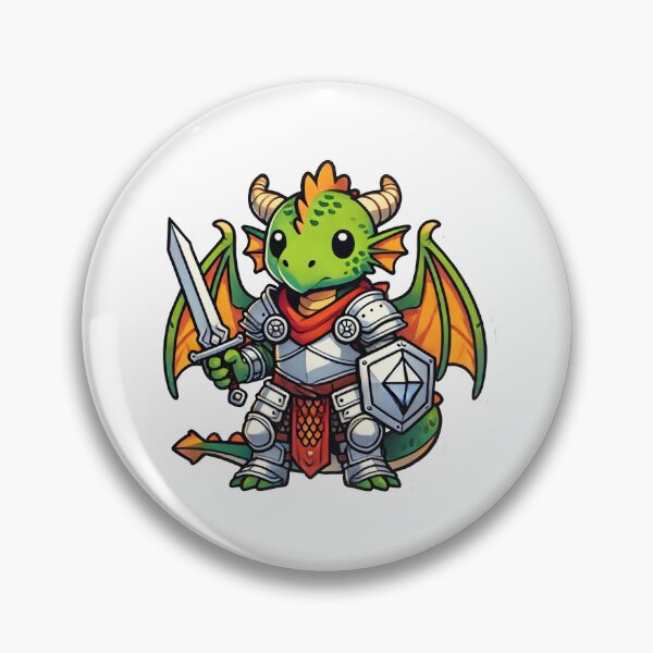 Item preview, Adventuring Dragons - Fighter - AI-Generated D&D-Inspired Fantasy Art designed and sold by SingerNZ.