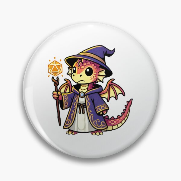 Item preview, Adventuring Dragons - Mage - AI-Generated D&D-Inspired Fantasy Art designed and sold by SingerNZ.