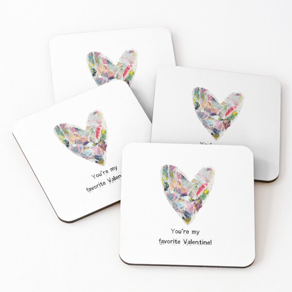 Item preview, Favourite Valentine Heart Greeting Card Art designed and sold by KATHLEEN TENNANT ART.