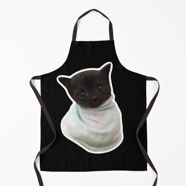 Item preview, MEME - Cozy Black Cat in Blanket (Collection4-20) designed and sold by MetichaiTH.