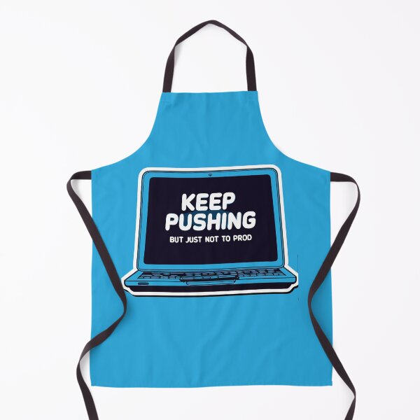 Item preview, Keep Pushing – Dev Humor  designed and sold by pixelated_echoes.
