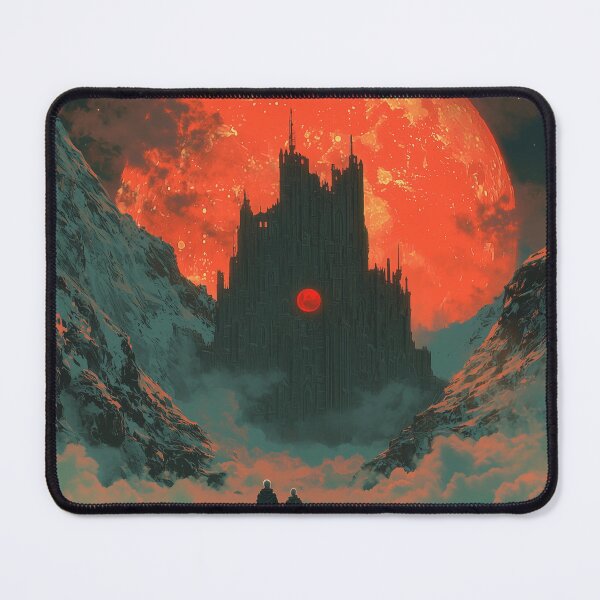Item preview, Blood Moon Citadel: A Vision of Mystical Majesty designed and sold by ZGigerBarker.