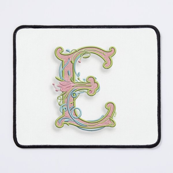 Item preview, E Monogram 02 designed and sold by Lisamariesumner.