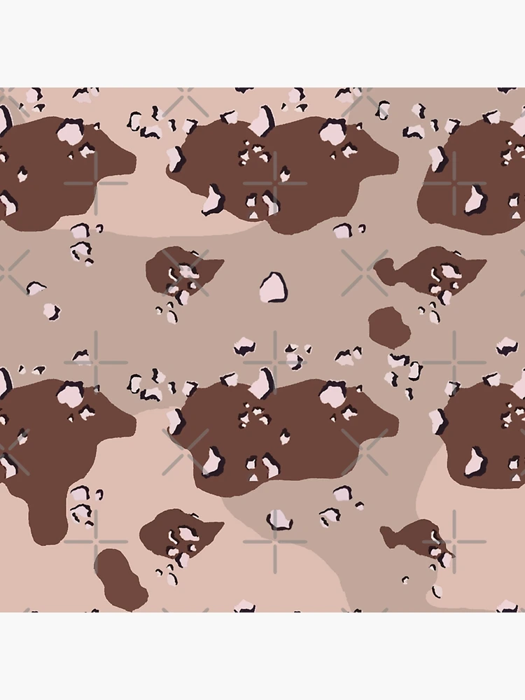 Small Pattern Chocolate Chip Desert Camo Stencil Pack