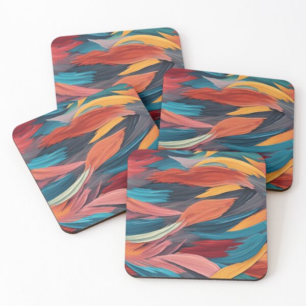 Item preview, Bold Abstract Textured Brushstrokes Design designed and sold by Traloch O'Laoi.