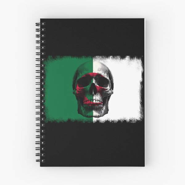 Item preview, ALGERIA  SKULL FLAG NATION RAREART COUNTRY HALLOWEEN #ogirdor designed and sold by ogirdorgraphics.