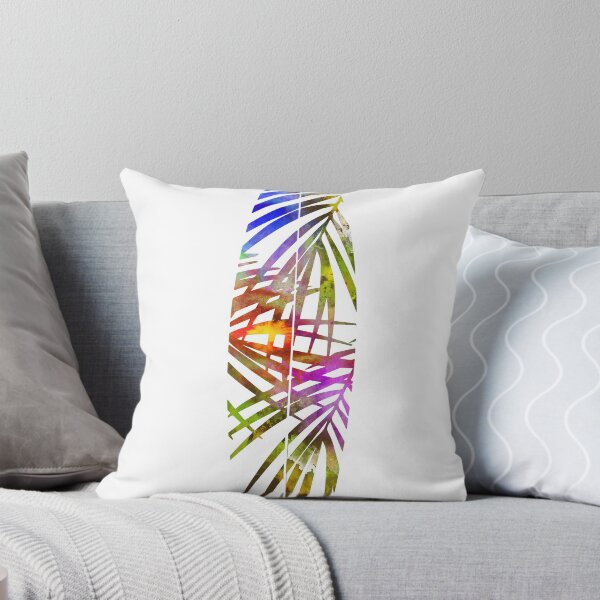 Item preview, Surfboard, watercolor surfboard, palm leaf surfboard designed and sold by Rosaliartbook.
