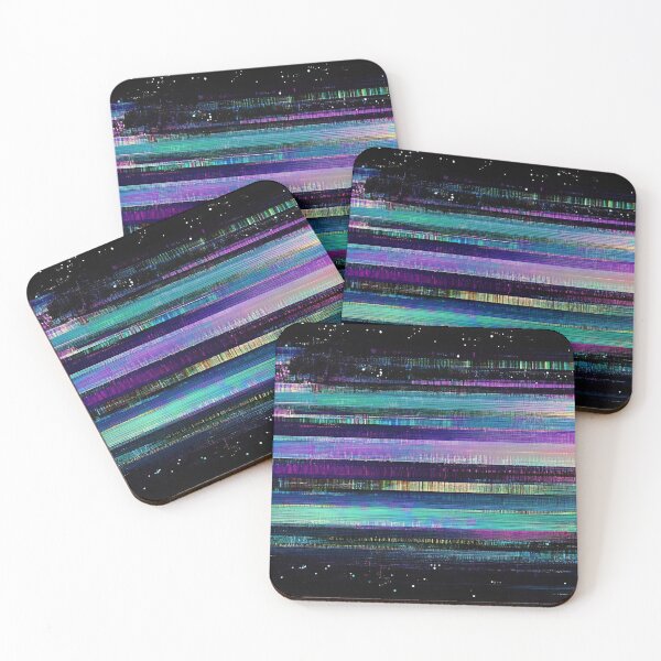 Item preview, Colorful abstract digital glitch art designed and sold by anytka.