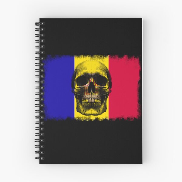 Item preview, ANDORRA SKULL FLAG NATION RAREART COUNTRY HALLOWEEN #ogirdor designed and sold by ogirdorgraphics.