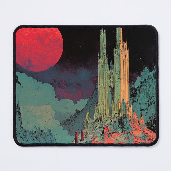 Item preview, Tower of the Scarlet Moon: A Realm of Endless Mystery designed and sold by ZGigerBarker.
