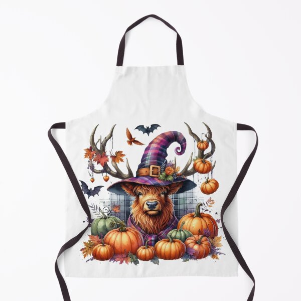 Item preview, Scottish Highland Stag Halloween Colorful Watercolor designed and sold by MaedK.