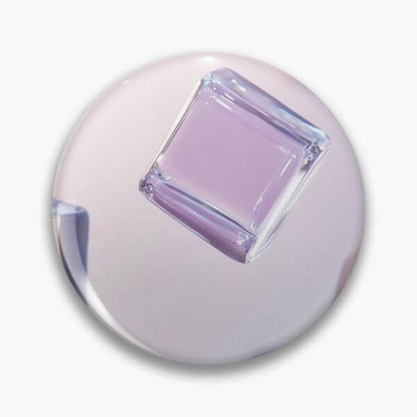 Item preview, Floating transparent glass cubes against a soft purple background create an abstract visual effect in a serene atmosphere designed and sold by anytka.