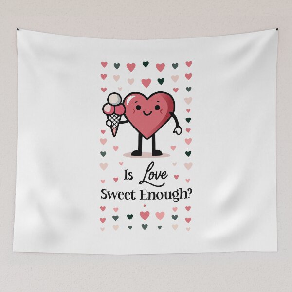 Item preview, Is Love Sweet Enough?, Unique designed and sold by villacreativa.