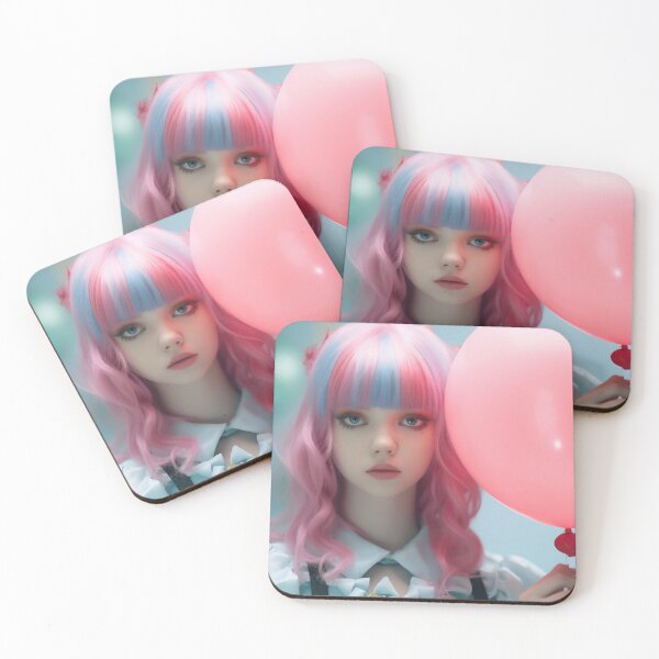 Item preview, Whimsical Gaze with Balloon designed and sold by anytka.