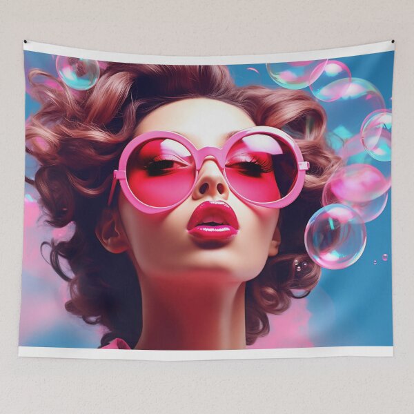 Item preview, Pink Elegance with Bubbles designed and sold by anytka.