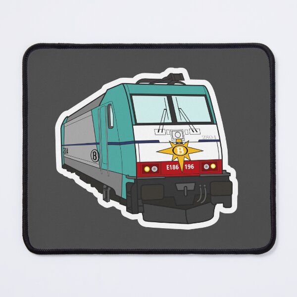 Item preview, NMBS/SNCB HLE28 (2804 - Xmas/ de pijl) designed and sold by TrainsWithYarne.