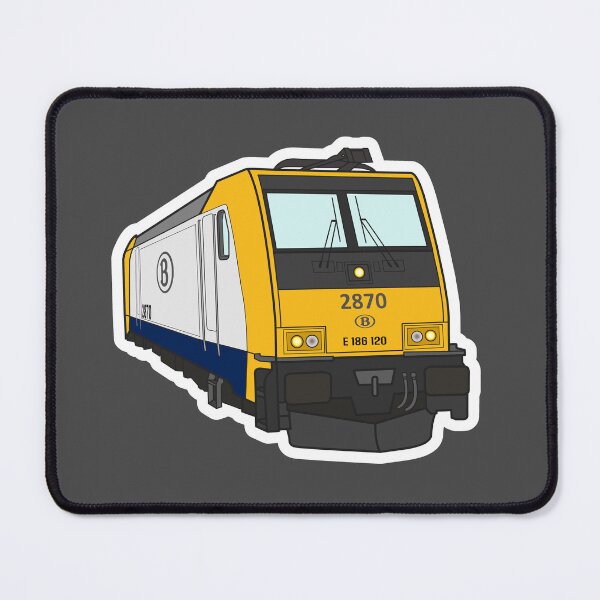 Item preview, NMBS/SNCB HLE28 (2870 - EuroCity) designed and sold by TrainsWithYarne.