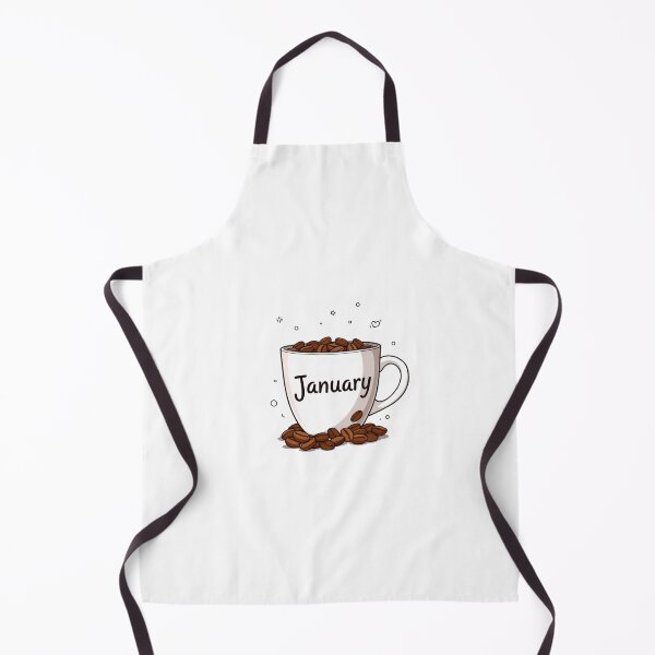Item preview, January Coffee caffeine cake funny birthday gift lover designed and sold by CheeseBlueprint.