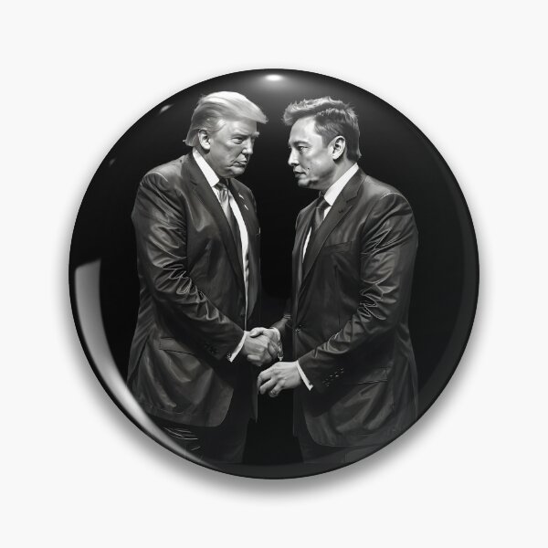 Item preview, Love Between Elon and Donald Trump designed and sold by FunnyBums.