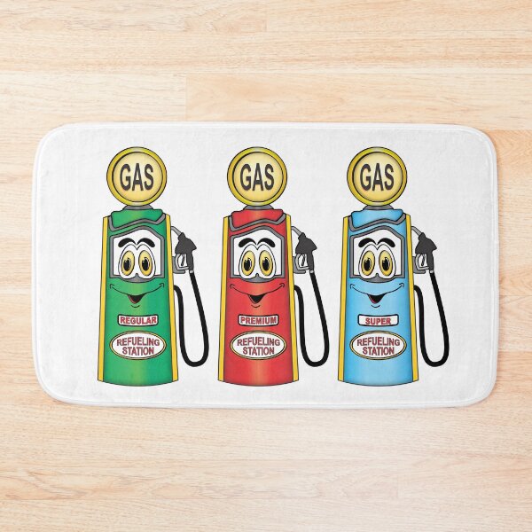 Item preview, Gas Pump Trio Cartoon designed and sold by Scott Hayes.