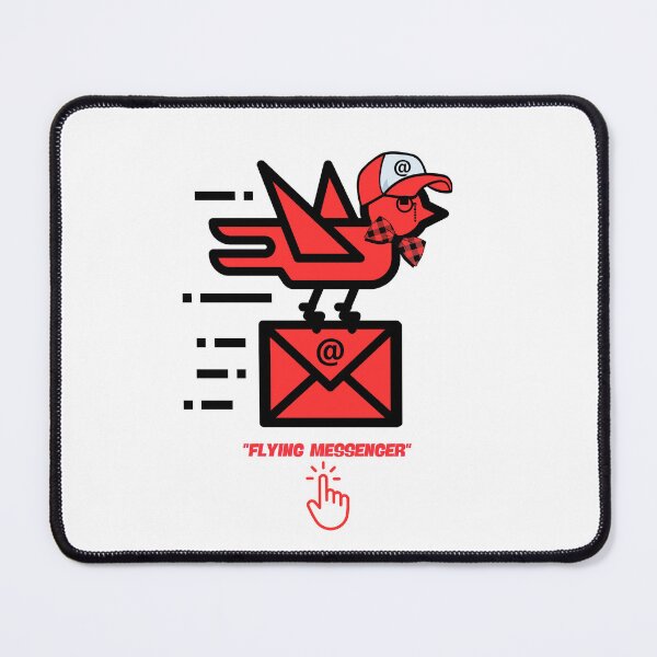 Item preview, "Flying Messenger: Mail on the Fly" designed and sold by CraftyExplorer.