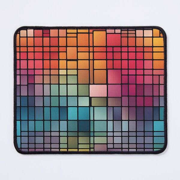 Item preview, Abstract Gradient Grid Geometric Pattern v2 designed and sold by Traloch O'Laoi.