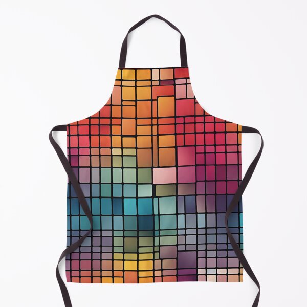 Item preview, Abstract Gradient Grid Geometric Pattern v2 designed and sold by Traloch O'Laoi.