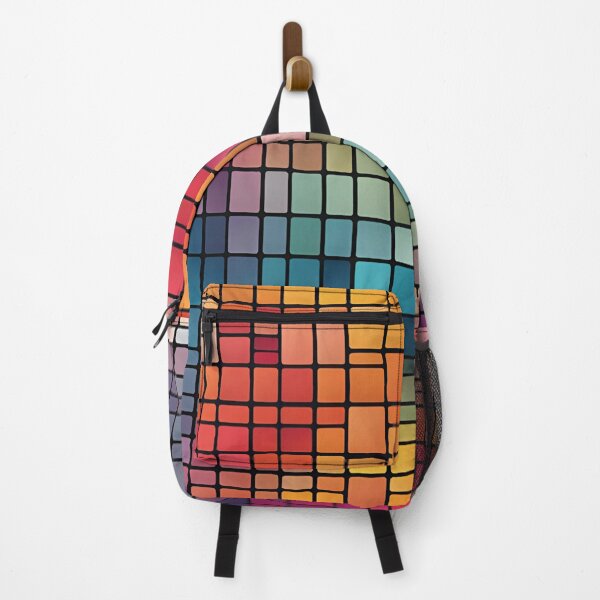 Item preview, Abstract Gradient Grid Geometric Pattern v2 designed and sold by Traloch O'Laoi.