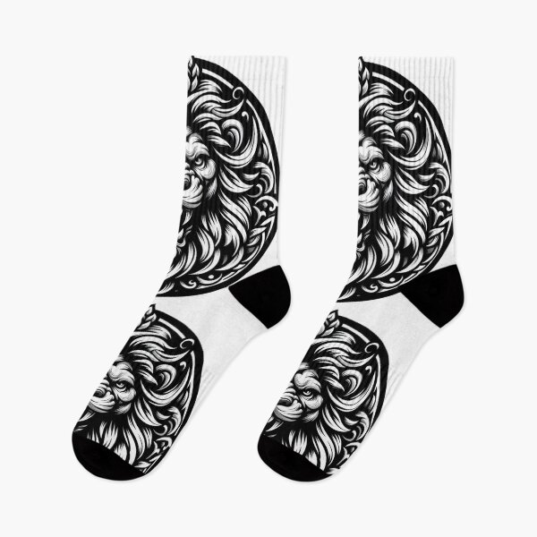 Item preview, Lion Face D5 designed and sold by dudeism.