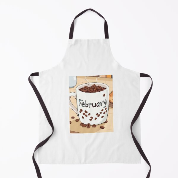Item preview, February Coffee caffeine cake funny birthday gift lover designed and sold by CheeseBlueprint.