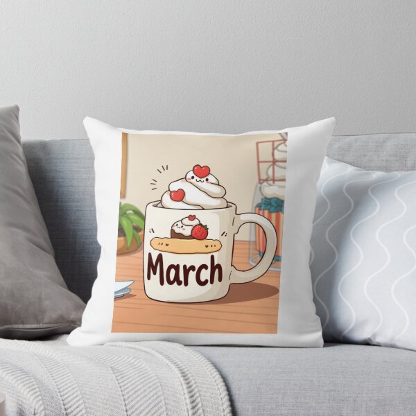 Item preview, March Coffee caffeine cake funny birthday gift lover designed and sold by CheeseBlueprint.