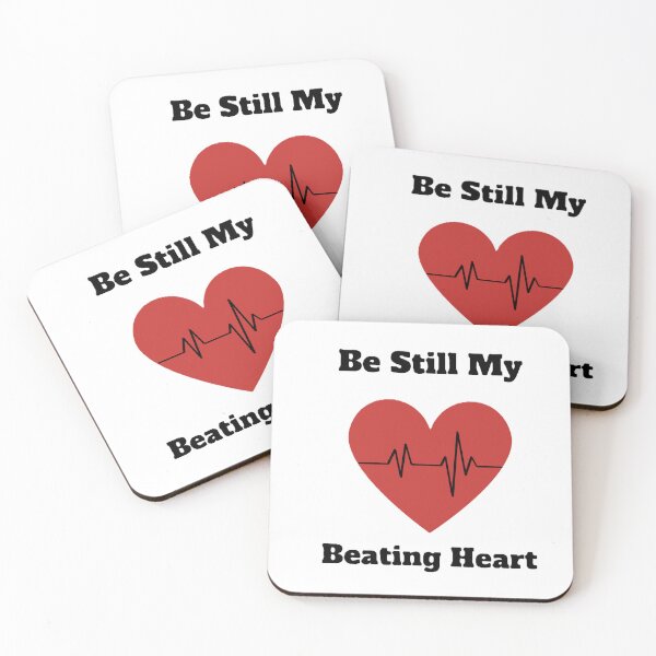 Item preview, Be Still My Beating Heart Black designed and sold by JLClassics.