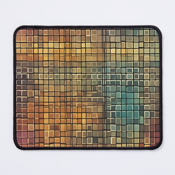 Item preview, Abstract Gradient Grid Geometric Pattern v3 designed and sold by Traloch O'Laoi.