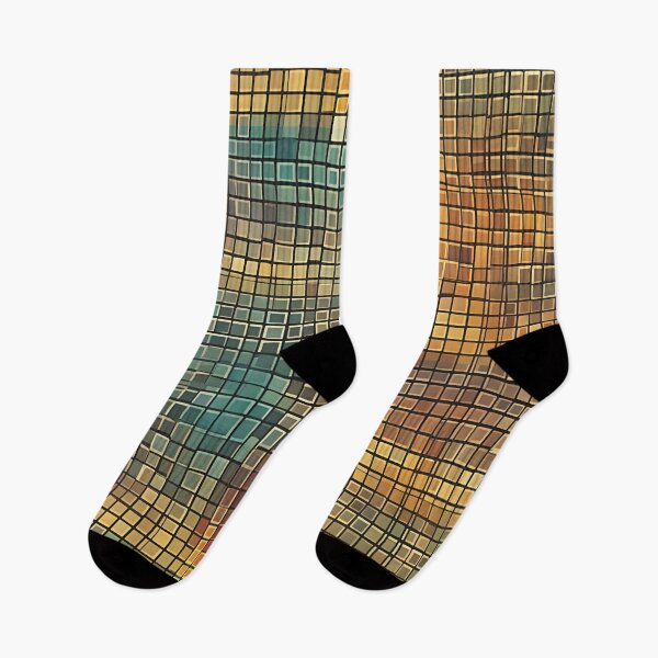 Item preview, Abstract Gradient Grid Geometric Pattern v3 designed and sold by Traloch O'Laoi.