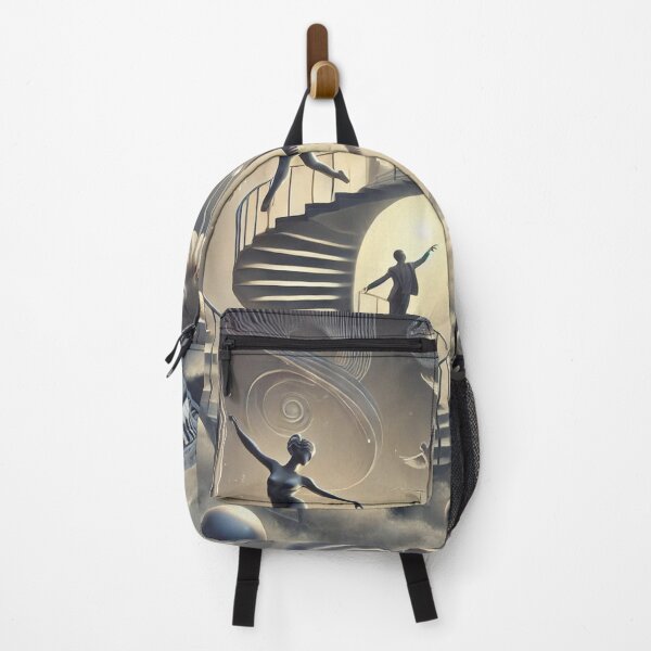 Item preview, Surreal Dancers with Spiral Stairs designed and sold by carries-anatomy.