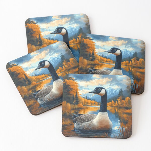 Item preview, CANADA GOOSE PAINTED GREAT NORTHERN WILD MUSKOKA SCENE designed and sold by NikoDeeko.