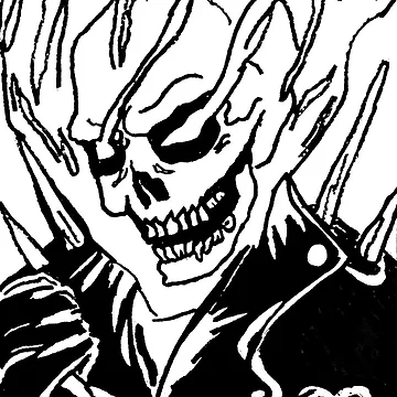 Artwork thumbnail, Ghost Rider by Chad's Fresh Art