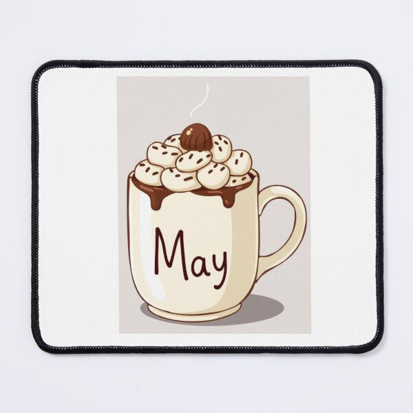 Item preview, May Coffee caffeine cake funny birthday gift lover designed and sold by CheeseBlueprint.