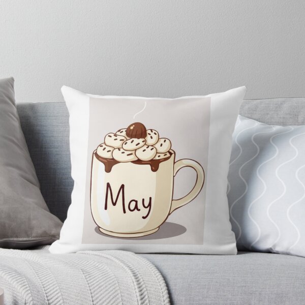 Item preview, May Coffee caffeine cake funny birthday gift lover designed and sold by CheeseBlueprint.