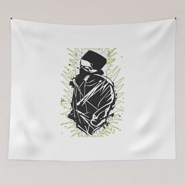 Item preview, Urban Splatter: Vibrant Street Art-Inspired Illustrations by MiszungArt designed and sold by MiszungART.