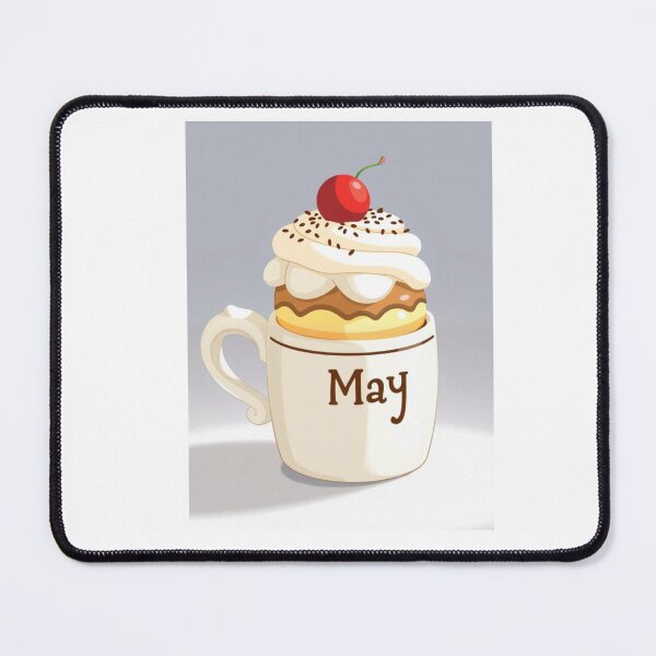 Item preview, May Coffee caffeine cake funny birthday gift lover designed and sold by CheeseBlueprint.