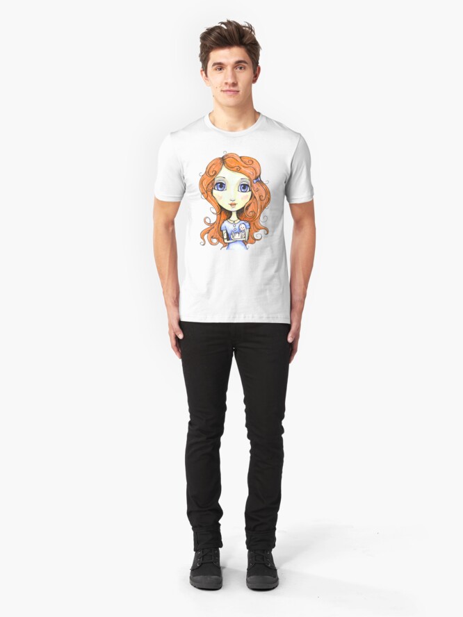 Alternate view of My Sweet Bunny Slim Fit T-Shirt