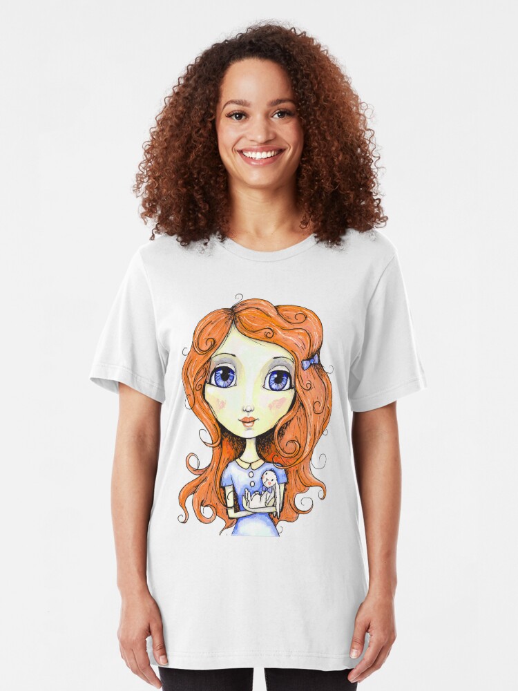 Alternate view of My Sweet Bunny Slim Fit T-Shirt